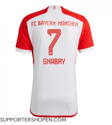 Bayern Munich Serge Gnabry #7 Hemma Matchtröja 2023-24 Kortärmad
